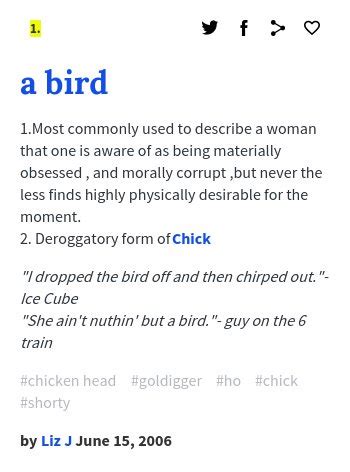 for the birds urban dictionary|the bird meaning slang.